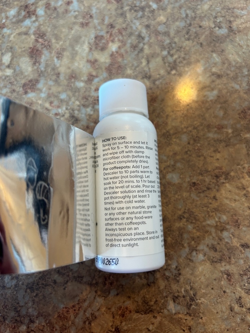 Norwex Descaler Clean Kitchen Coffee Pot 2oz Scrub Fresh Eco Friendly Home - Picture 3 of 3